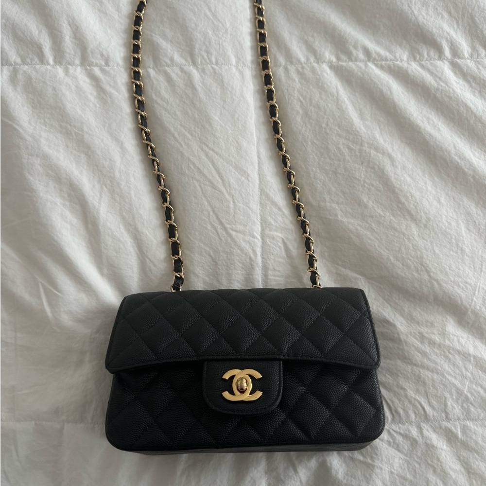 Leather Flap Bag